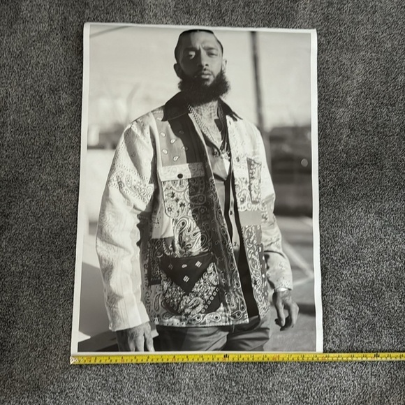 Nipsey Hussel canvas art wall poster - Picture 2 of 2